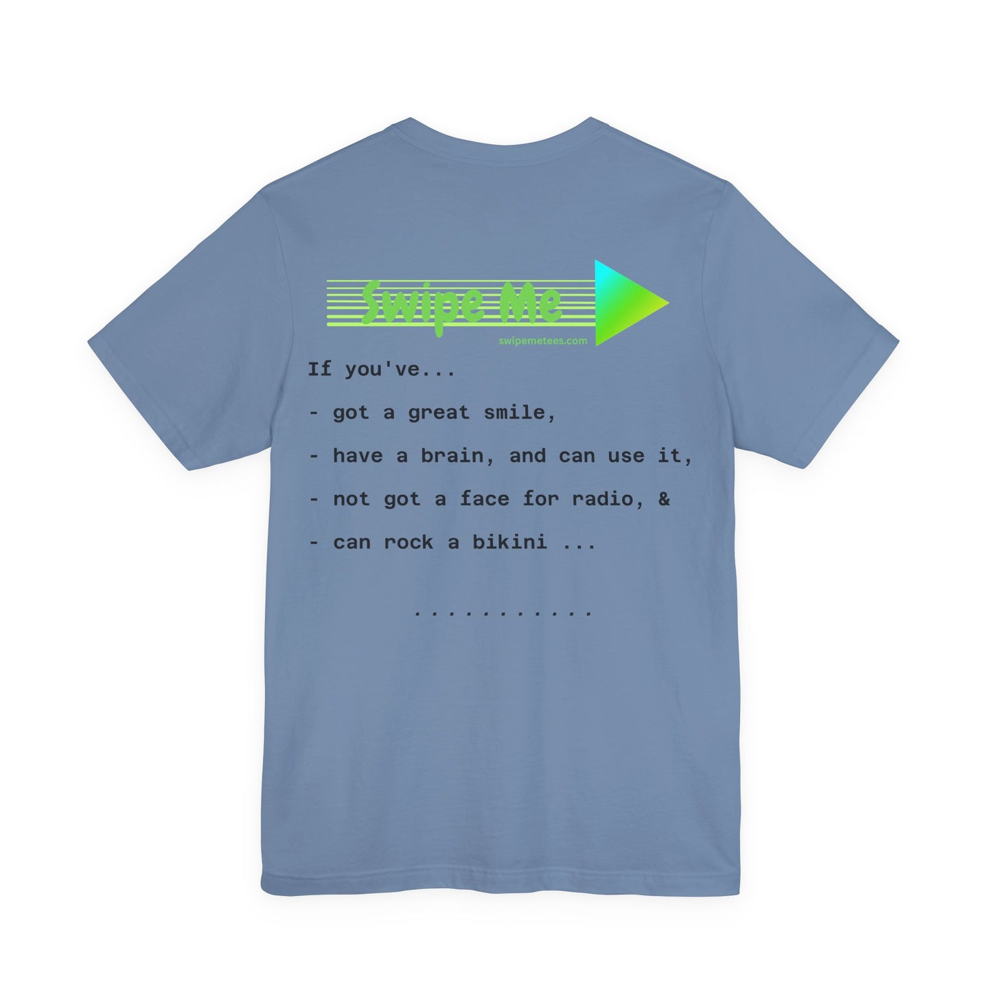 SwipeMeTee Original Funny | Time for a trade up | Tick my boxes