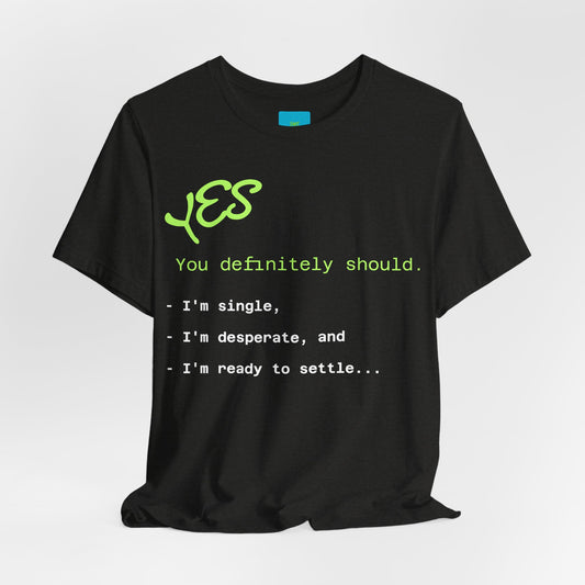 Mens  - Ready to settle | Minimal standards